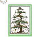 Ваш подарок J262(2) подсчитанная и штампованная Рождественская елка рукоделие вышивка крестиком наборы для домашнего декора