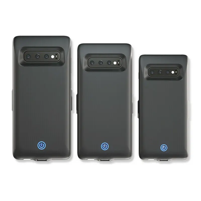 Внешний Мощность банк Батарея чехол для samsung S10 + Plus E подарочные наушники|Чехлы с
