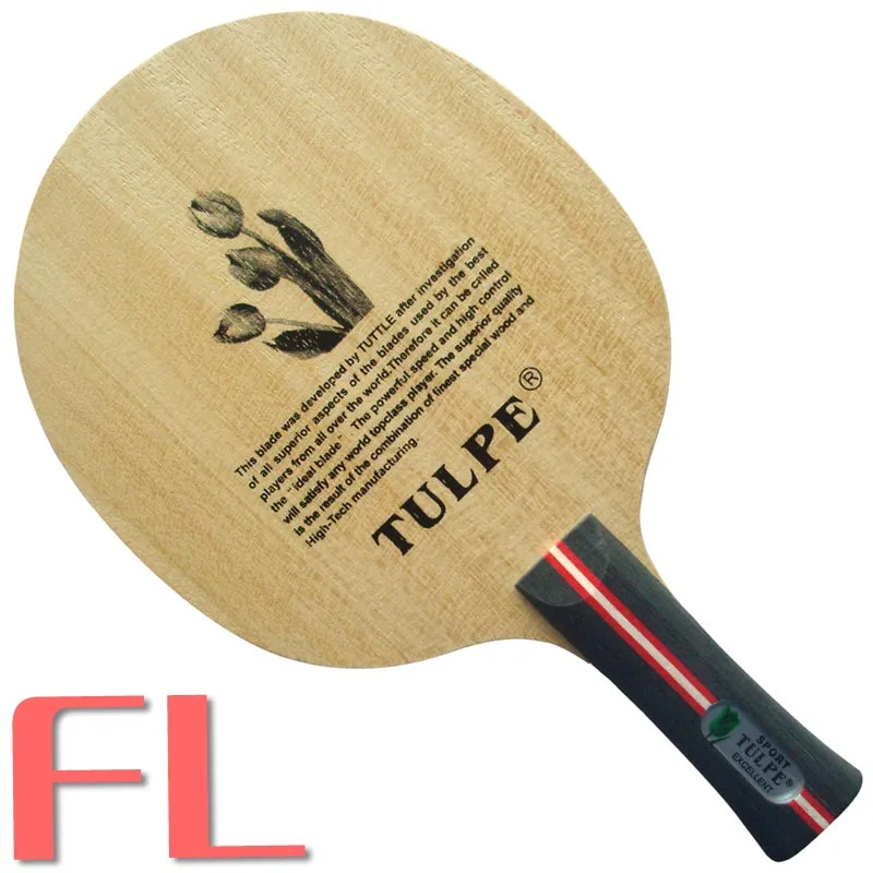 FL long handle Kokutaku Tulpe T-CARBON(T углерода) настольный теннис пинг-понг лезвие завода по потери прямые продажи натуральная - Цвет: FL long handle