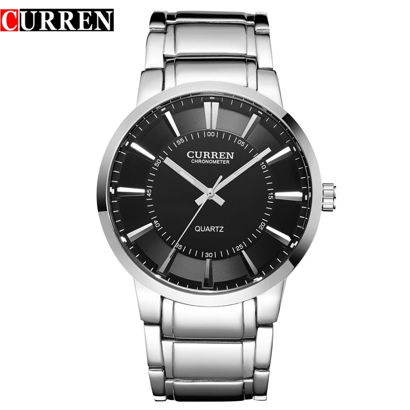 Curren 8001B часы quart дизайн Спорт сталь одежда высшего качества военная униформа для