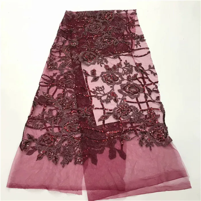 Высококачественные африканские французские кружевные ткани белая сетчатая