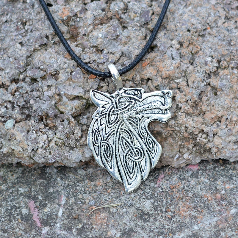 Викинг-Волк Орел норвежский викинг ожерелье для мужчин Norse Talisman оригинальные дикие мужчины мощность ювелирные изделия амулет
