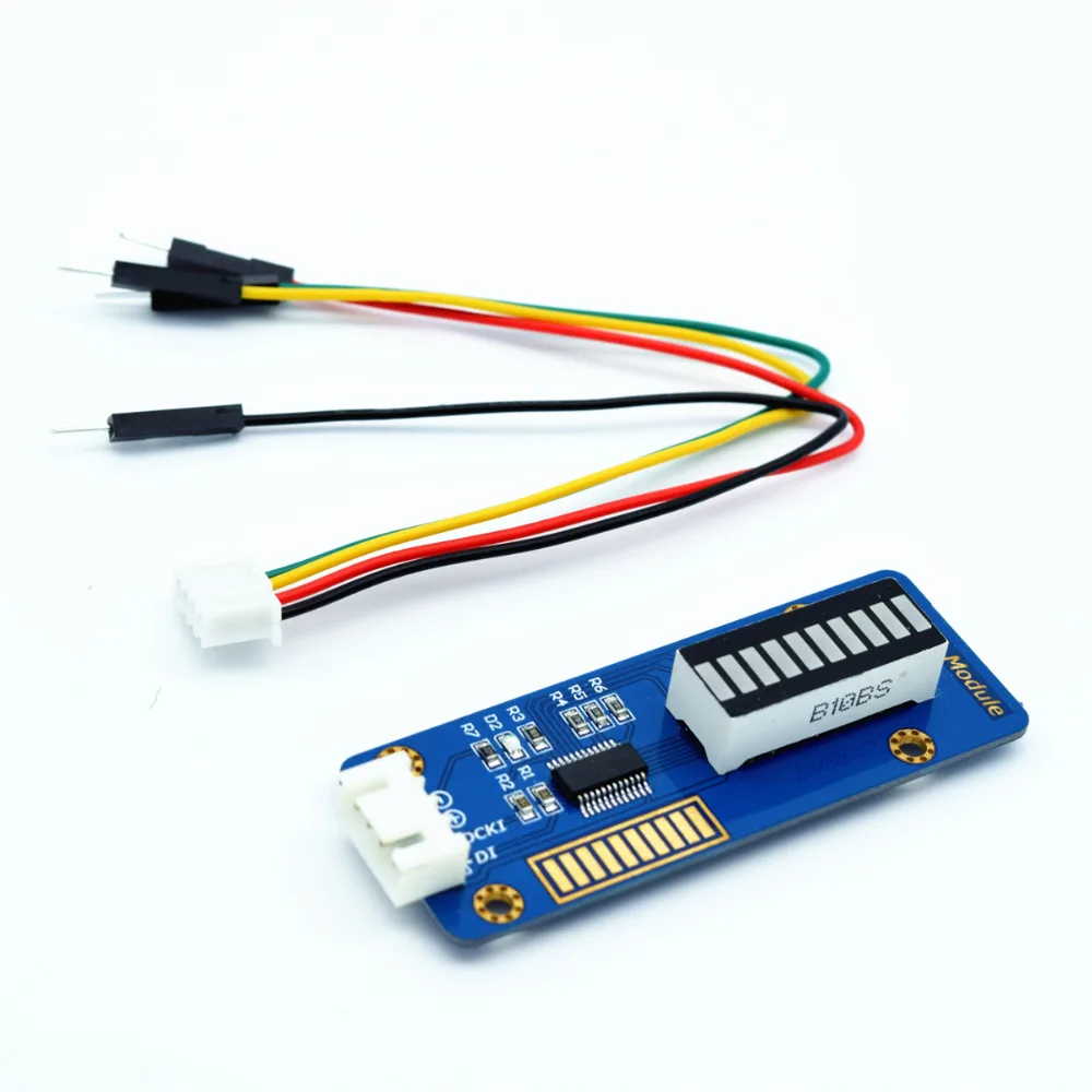 Deept новинка 10-секционный светодиодный модуль гистограммы для Arduino Raspberry Pi ARM AVR DSP PIC