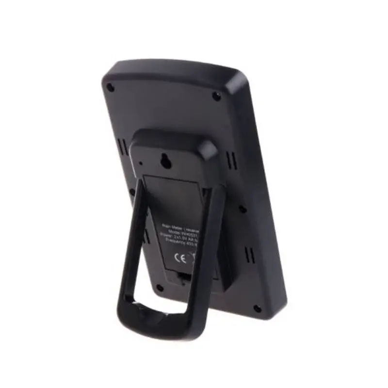 Беспроводной ЖК датчик дождя Цифровая метеостанция для помещения термометр