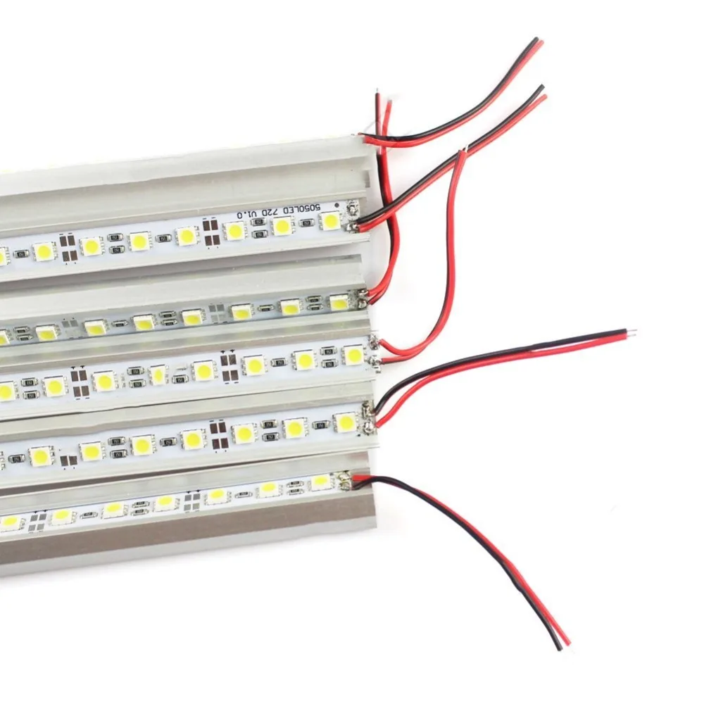 U образный алюминиевый светильник для шкафа 5050 SMD светодиодсветодиодный жесткая