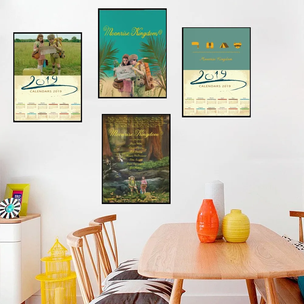 Moonrise Kingdom фильм Винтаж Ретро плакат декоративный DIY настенный календарь живопись наклейки домашние плакаты бар Арт Декор