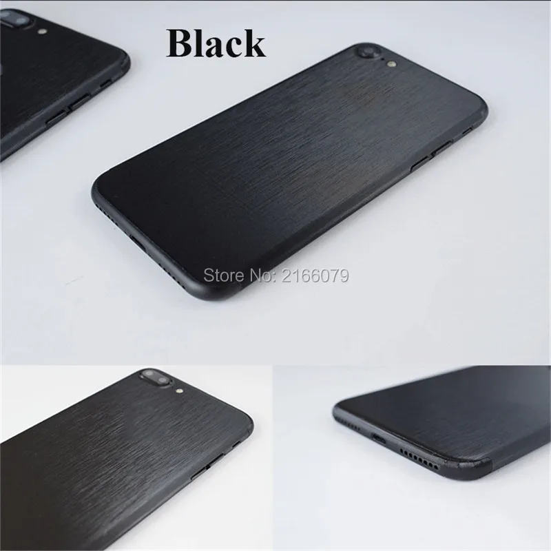 Для Apple iPhone 7 4 &quot/7 Plus 5 5&quot + задняя крышка матовая металлическая наклейка защитная