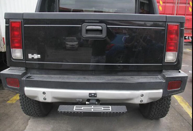 Для Toyota Land Cruiser 08-18 Patrol Y62 QX56 2010- задняя дверь крюк для багажника буксировки багажника сцепка шаг бар педаль Лестница