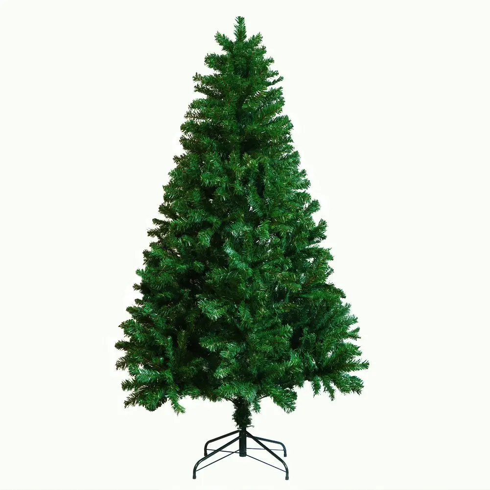 Green 6 футов 1,8 м большая Роскошная искусственная Рождественская елка - Цвет: Green