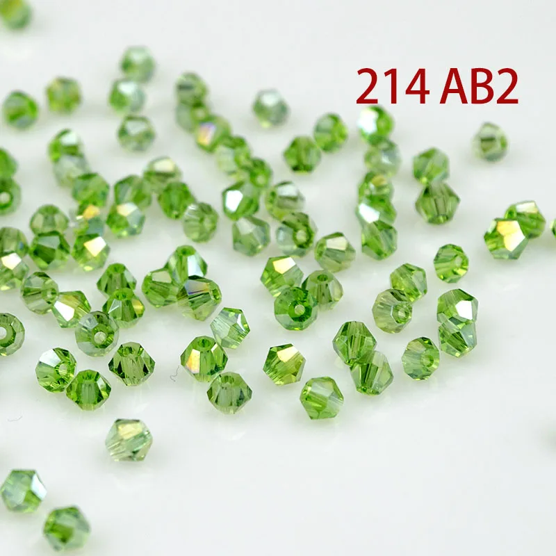 Кристалл AB Bicone Beads 5328/5301 100 шт./лот 4 мм чешские хрустальные бусины