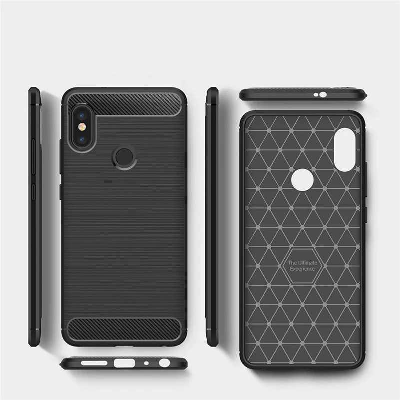 Чехол для Xiaomi Redmi Note 5 силиконовый мягкий ударопрочный чехол на 360 градусов Xiomi Note5