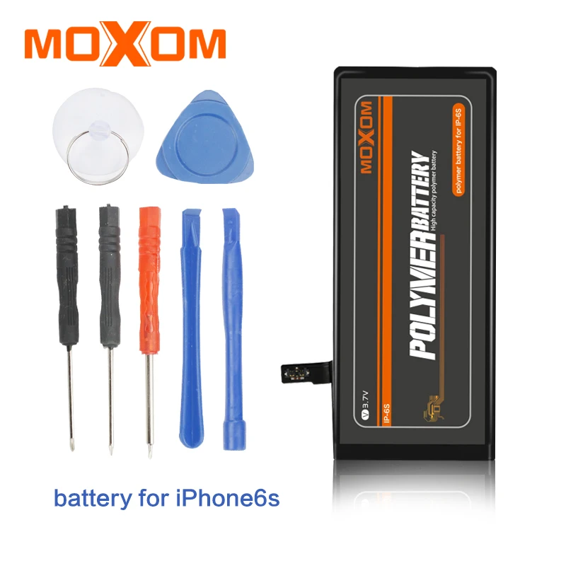 Аккумулятор MOXOM для iPhone 6S 1715 мАч высокоемкая сменная батарея телефона литий