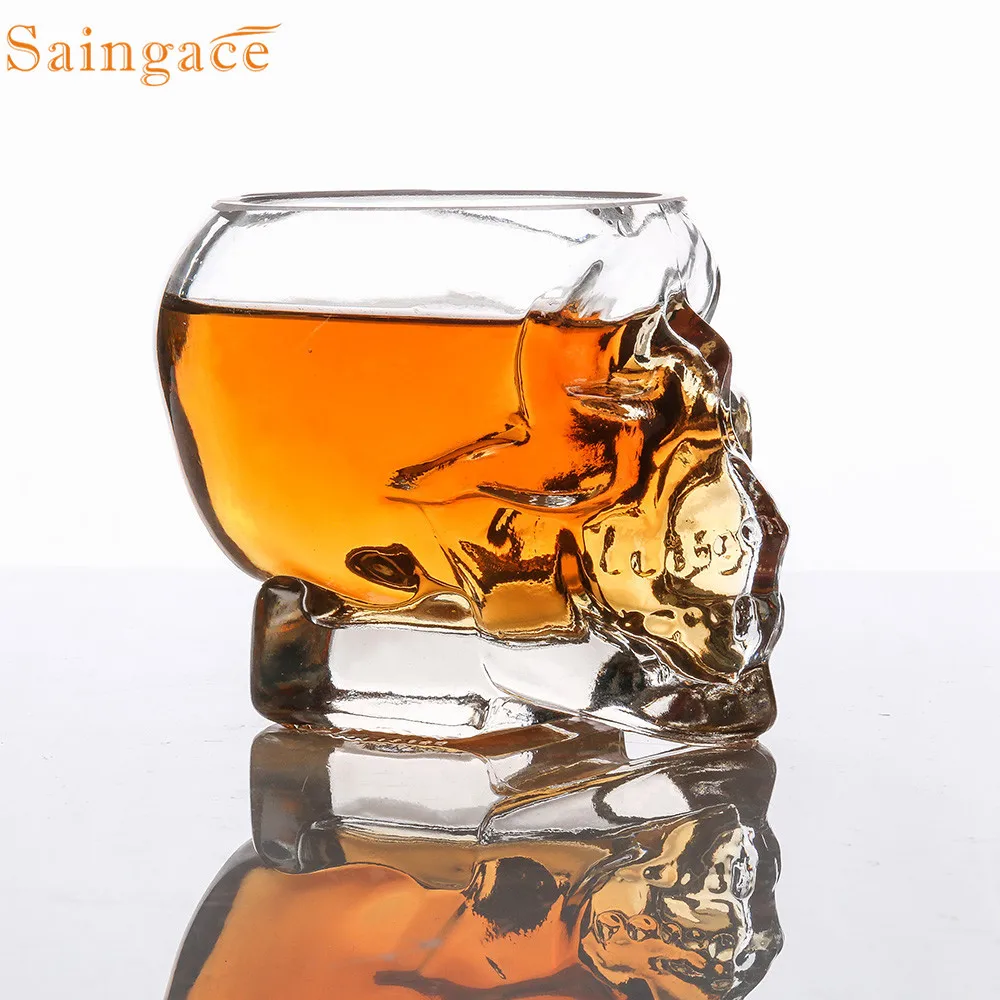 Чашки Saintgace 3D Прозрачные креативные стеклянные Хрустальные чашки на голову для