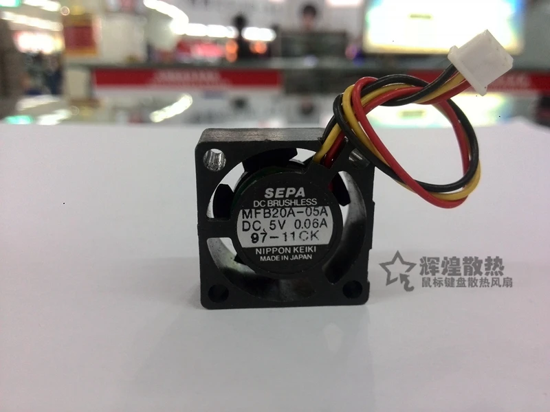 Новый SEPA 2010 5V 0.06A MFB20A 05A 2 см микро Вентилятор охлаждения|micro cooling fans|cooling fan2cm fan |
