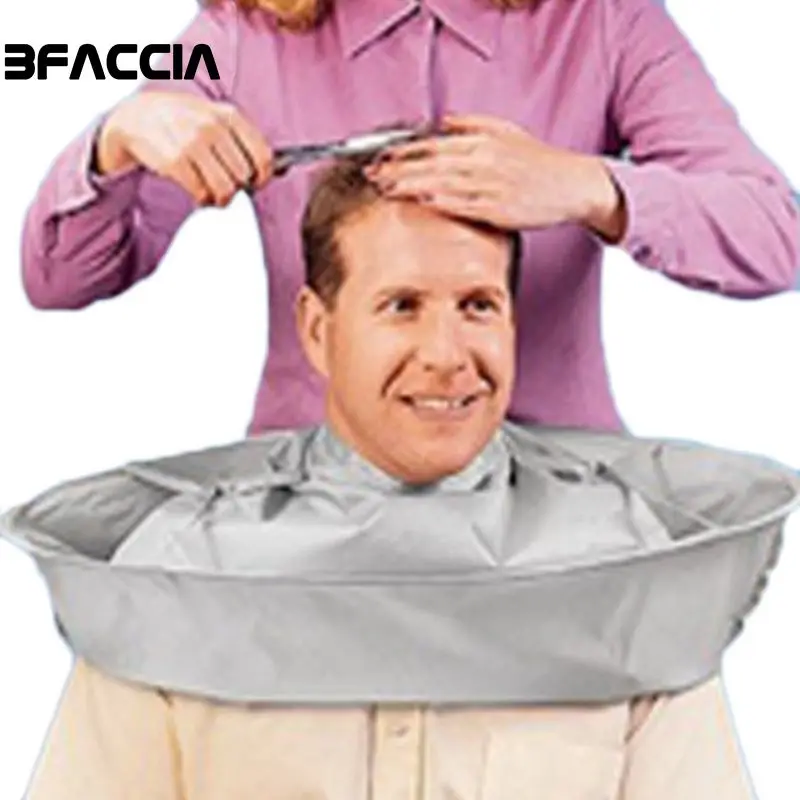 Bfaccia взрослый плащ для стрижки волос накидка зонтик салон водонепроницаемый