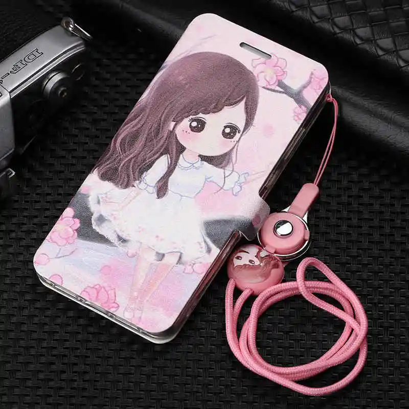 Xiaomi Redmi 4X/Xiaomi Redmi 4A Посмотреть Окно PU и Мягкие TPU защитный Чехол Для Xiaomi Redmi 4A#0918 - Цвет: 1