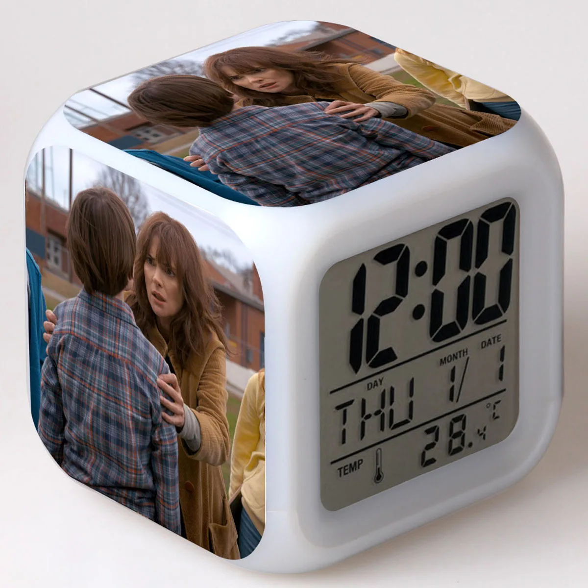 19 Необычные вещи сезон детский будильник игрушки Led reloj despertador цифровые часы электронный wake up Светильник Настольный reveil wekker - Цвет: 19