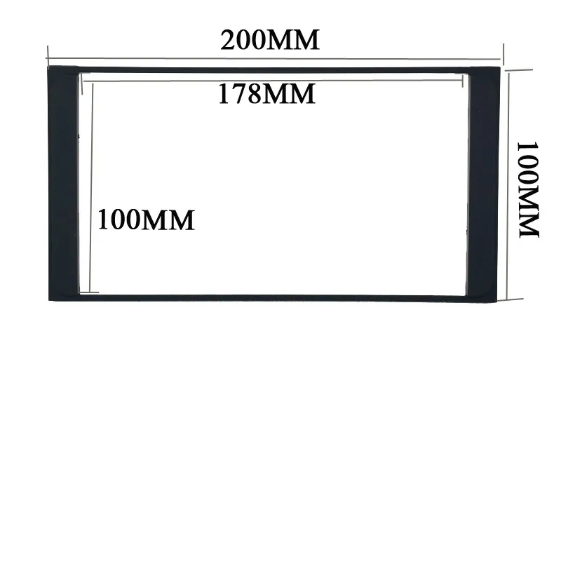 100 200 frame Bonroad C106 автомобильное радио ISO кабели для Nissan, он не подходит для x tril t31 для Honda ISO для Toyota для Suzuki - Название цвета: 100 200 frame