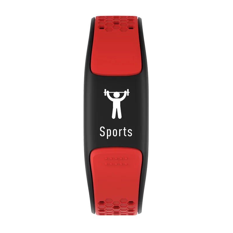Красный Gps водонепроницаемый ip68 Плавательный спорт смарт-браслет часы smartband фитнес-трекер браслет pulseira inteligente band - Цвет: Красный