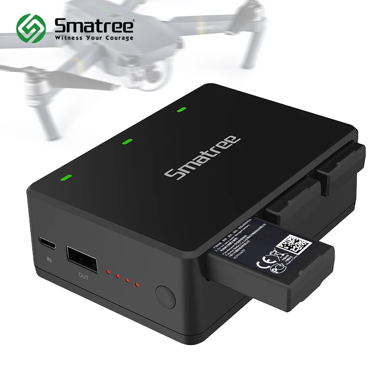 Зарядное устройство Smatree для DJI Tello Quadcop портативная зарядная станция зарядка 3
