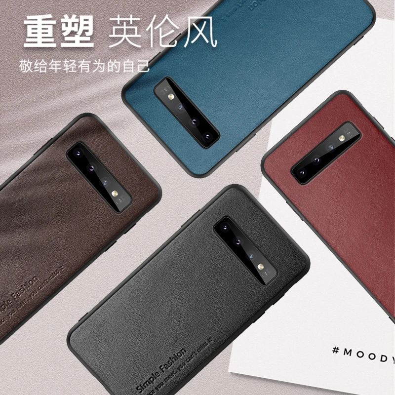 Новый роскошный чехол для телефона из натуральной кожи в британском стиле Huawei P20