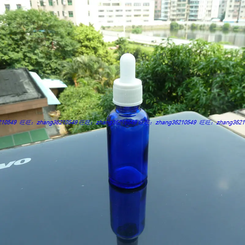 30 мл синего стекла эфирное масло бутылка с белым пластиковые нормальный