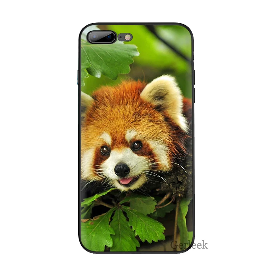 Чехол для телефона енот уникальный дизайн для iPhone 6 6S 5 5S SE XR X XS MAX 8 7 6 Plus - Цвет: B7