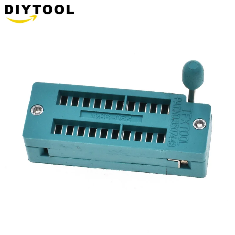 1 шт. тестовые Универсальные ZIF розетки для тестирования DIP 16pin/20pin/28Pin/32pin/40PIN