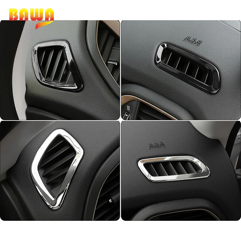 Внутренние молдинги BAWA для Jeep Renegade 2016-2017 декоративная крышка из АБС-пластика