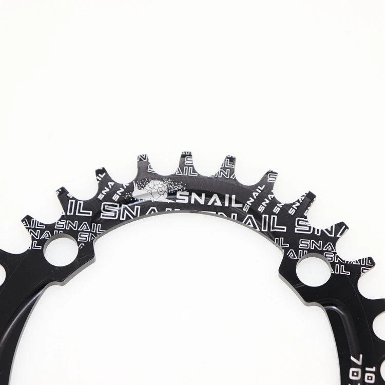 SNAIL Chainring 104 BCD Овальный 32 34 36 38T зуб узкий n широкий один сверхлегкий пластина MTB горный велосипед 104BCD дорожная цепь кольцо