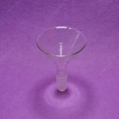 Стеклянная Воронка 90 мм 24/40 стекло для порошков 100 мл стеклянная посуда