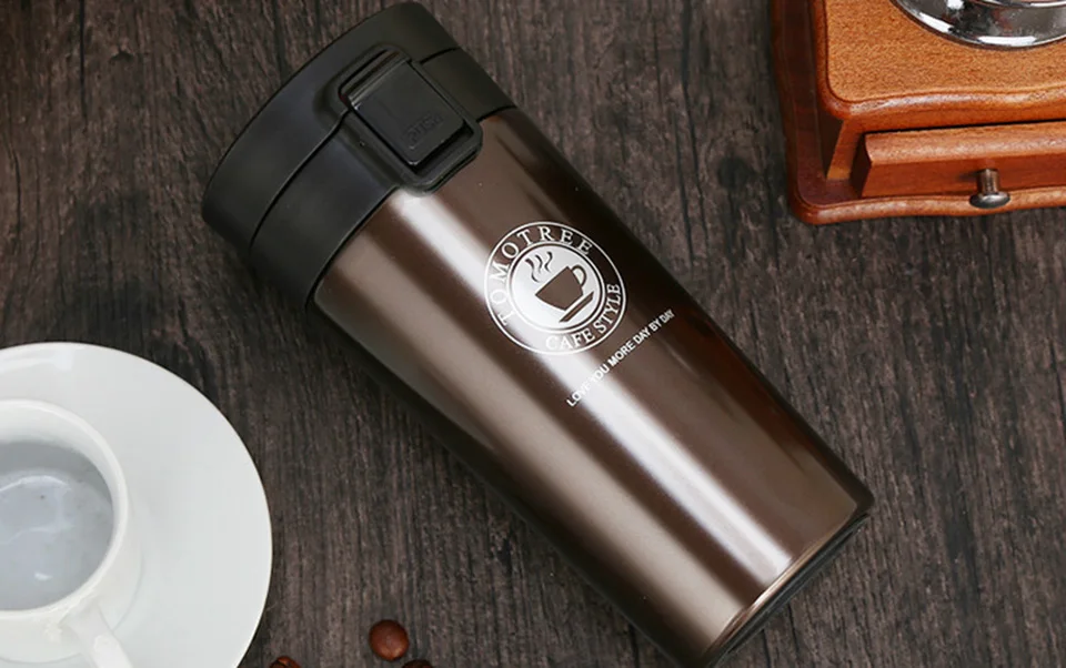 Transhome стакан из нержавеющей стали thermocup кофе кружки 380 мл THERMOS Мода изоляции бутылка воды кружка термосы