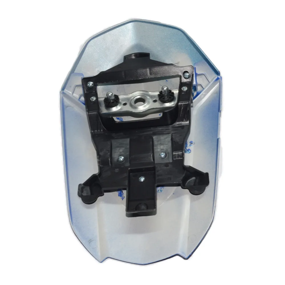 Синий чехол из АБС-пластика для заднего пассажирского сиденья мотоцикла