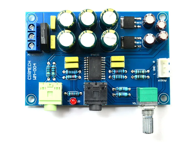 Плата усилителя для наушников TPA6120 12 В 24 Hi-Fi усилитель TPA6120A2 | Электроника