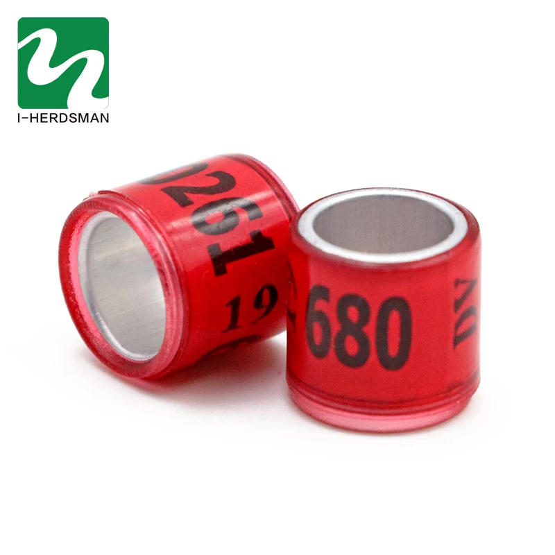 100 шт. многоцветное кольцо с птичьими голубями для гоночных голубей высокое