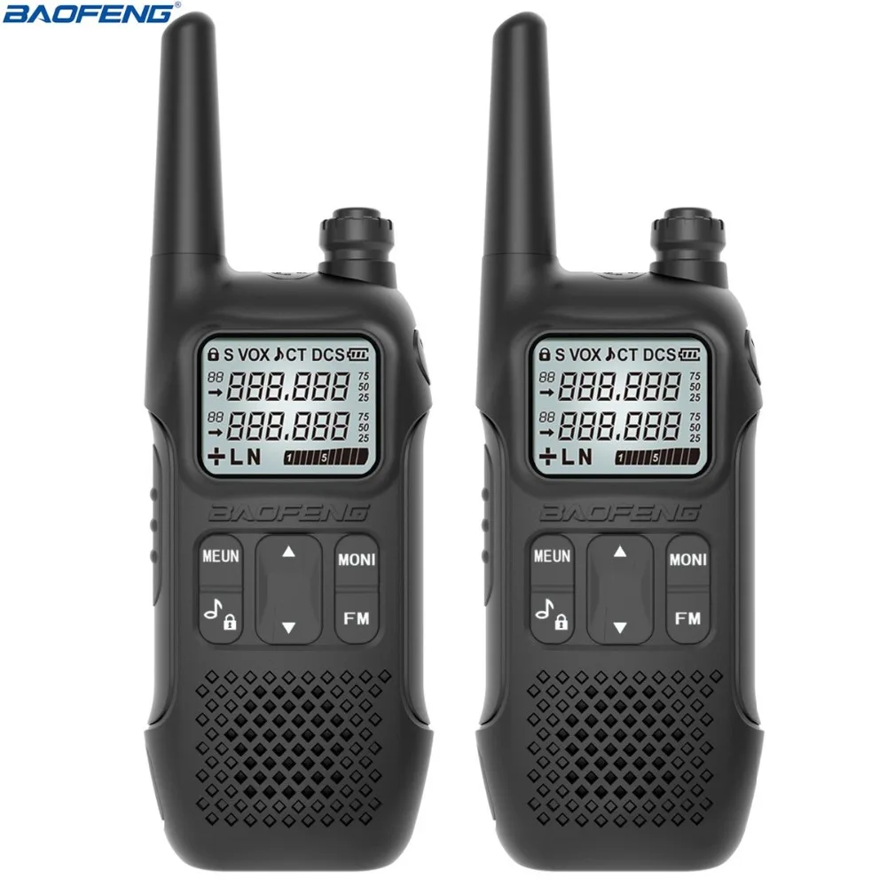 2 шт Baofeng BF-U9 8 Вт USB быстрая зарядка Walkie Talkie UHF 400-470 МГц радио коммуникатор приемопередатчик