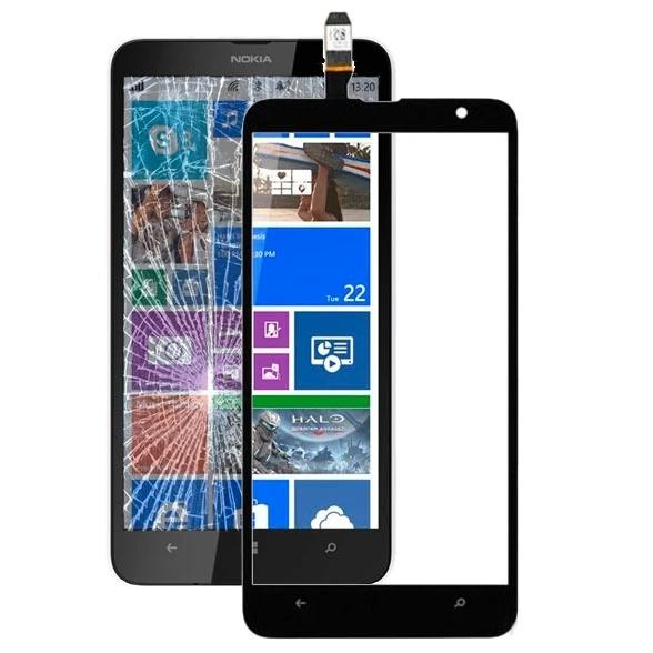 Сенсорная панель для Nokia Lumia 530 520 820 610 625 720 830 1320 1520 дигитайзер сенсорного экрана