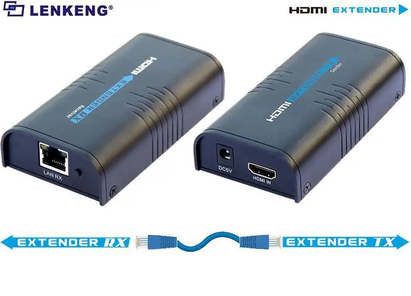 V 3,0 LKV373A HDMI удлинитель разветвитель по cat5/5e/6 кабель до 120 м TCP/IP HD 1080P