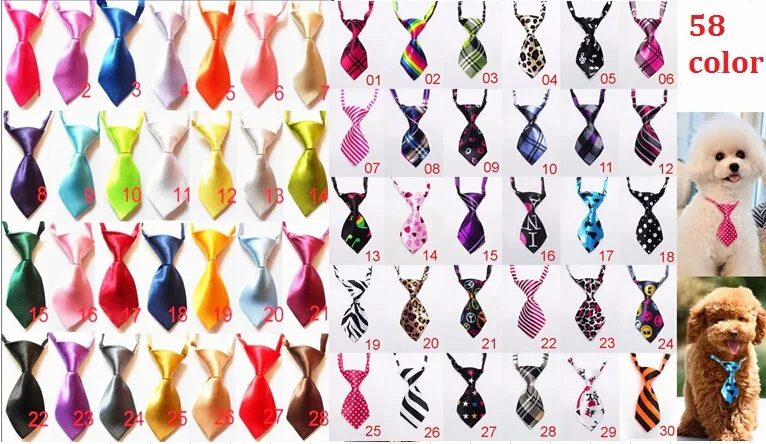 100 шт./лот большая продажа с фабрики собачьи Галстуки для домашних животных