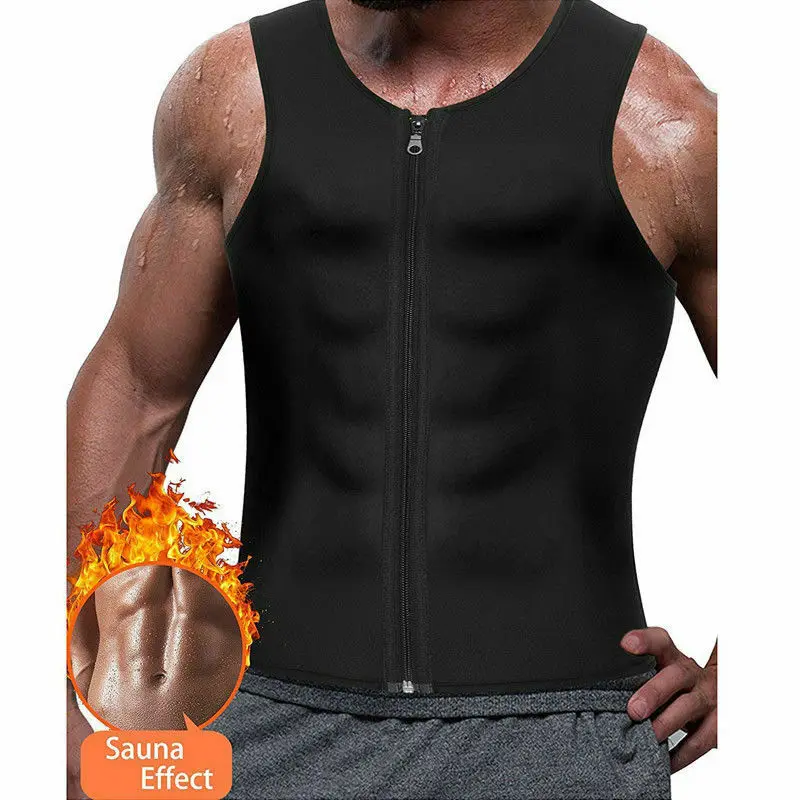 SHAELYN 2019 Mens Slimming Body Shaper Weight Loss Vest | Мужская одежда