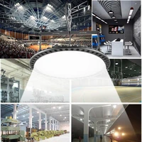 100w 200w 300w ultrathin ufo led high bay lights industry light hall lamp 220v mining ceiling lights industrial lighting
