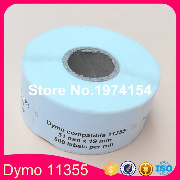 38 x совместимые рулоны Dymo Этикетки 11355 1355 многофункциональные этикетки 51 мм 19 500 в