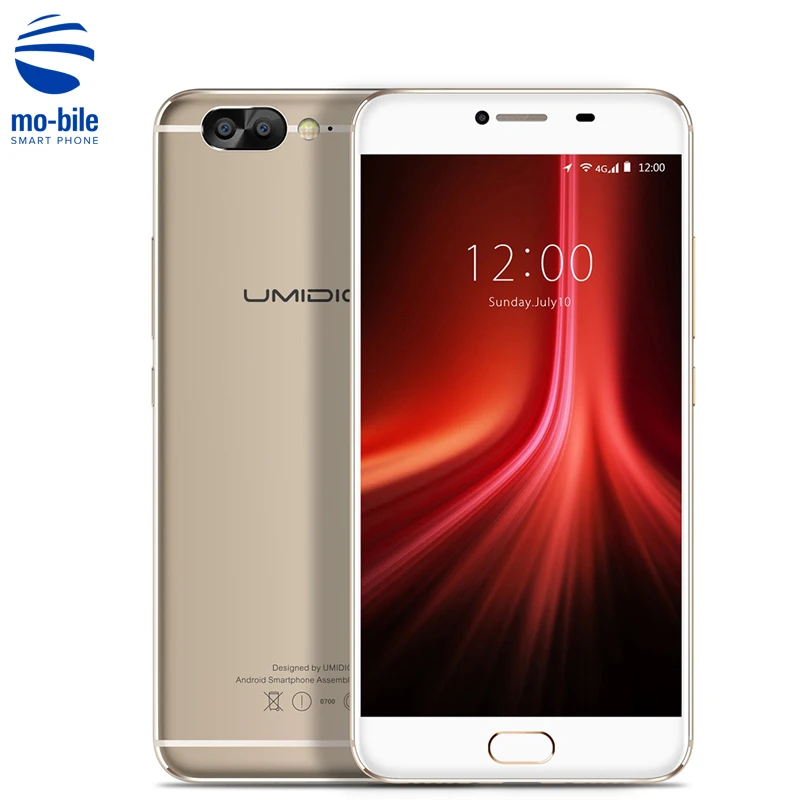 UMIDIGI Z1 Смартфон Android 7 0 MT6757 2.5D Arc Экран Octa core мобильного телефона 6 ГБ Оперативная