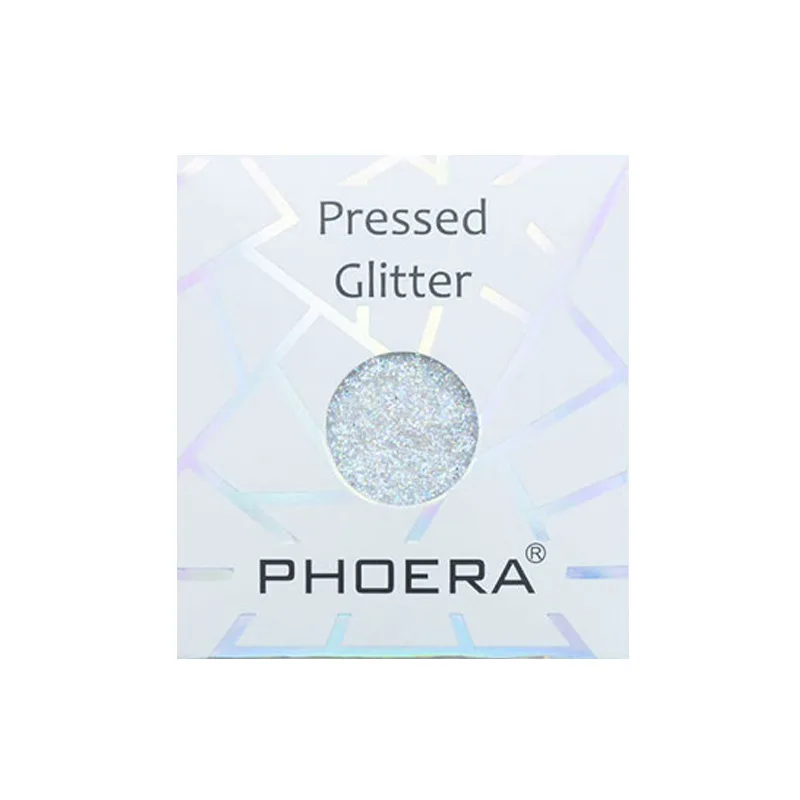 12 Фирменная Новинка PHOERA 12 цветов Shimmer Блеск Тени для век мини водостойкие Алмазный Блеск тени 1 шт. один Макияж палитры - Цвет: 12