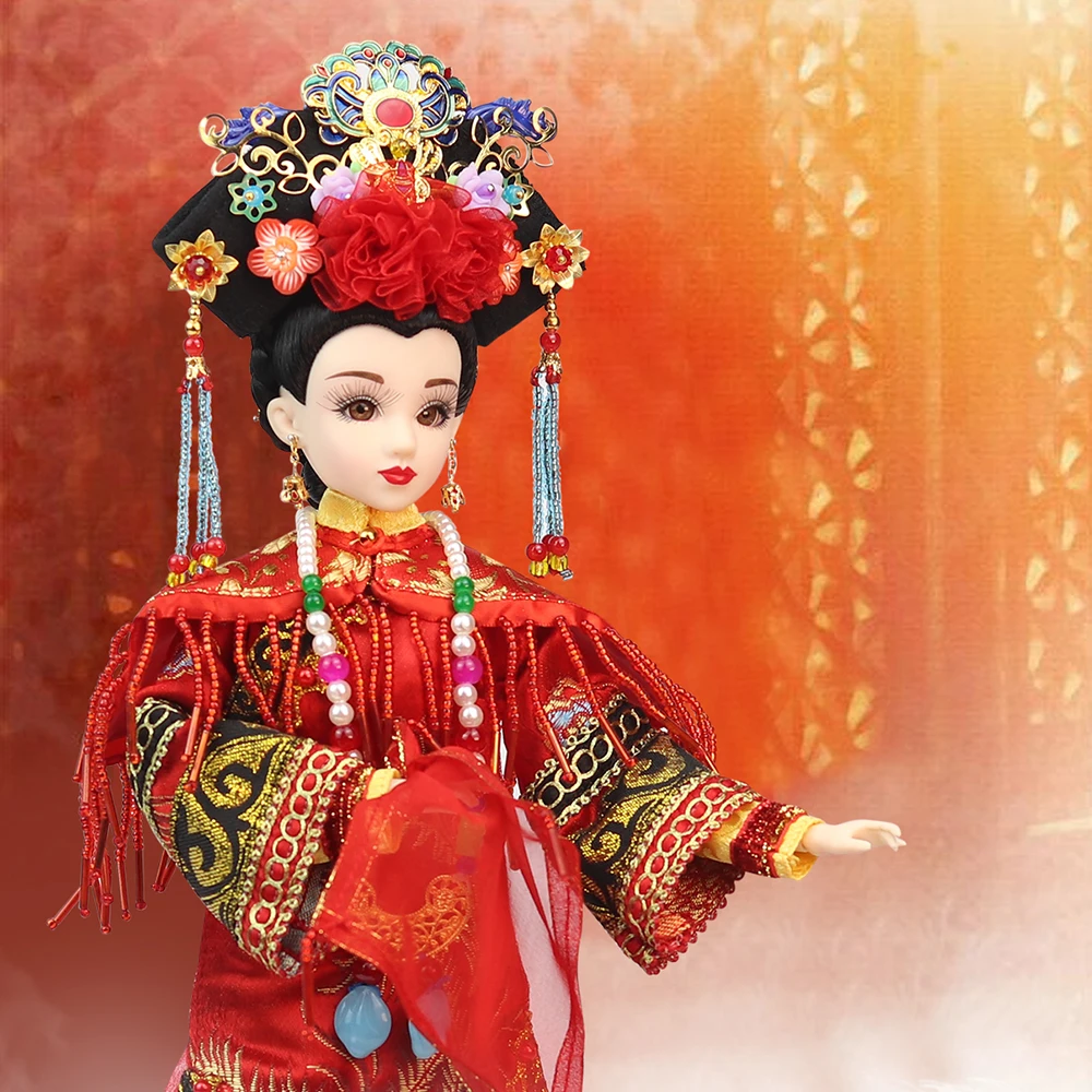 Кукла Шарм Fortune Days East Древняя китайская Династия Цин Невеста 1/6 кукла с макияжем 14
