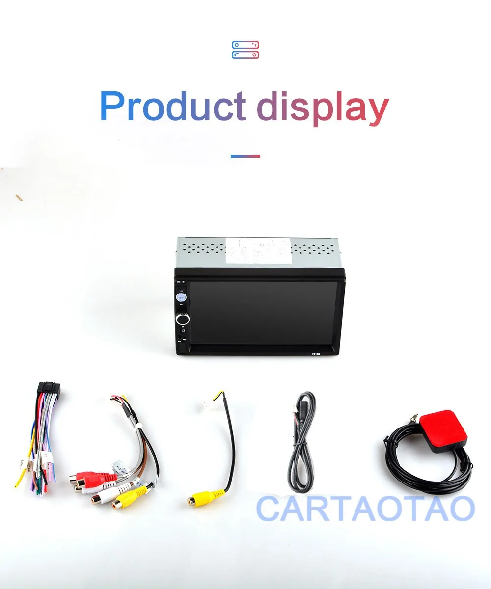 2G+ 32G 2DIN Android автомобильный DVD мультимедийный плеер для Volkswagen Nissan hyundai Kia 7 ''универсальный автомобильный радиоприемник gps навигация WiFi