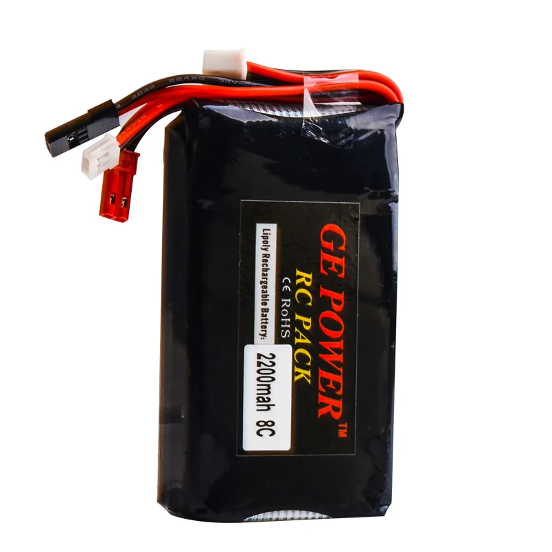 Model Launcher GE 11.1V 2200MAH 8C 3PK Control for GT6 GT3B Remote Controller | Игрушки и хобби