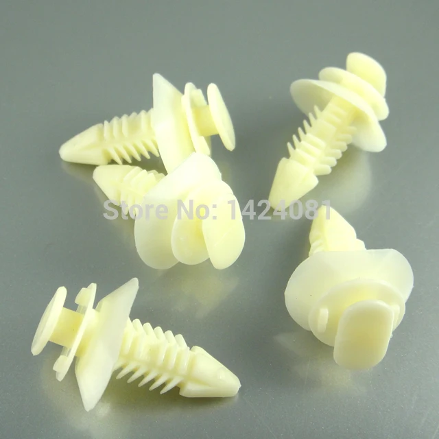 

200x ForGM Trucks 1976-On 15607165,15612948 Plastic Fastener Auto DOOR TRIM PANEL RETAINER X-MAS XMAS TREE CLIP FASTENER