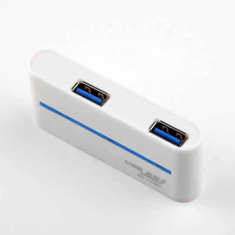 Портативная ультрафиолетовая мини лампа на 4 порта USB 3 0 вращать HUB адаптер для ПК