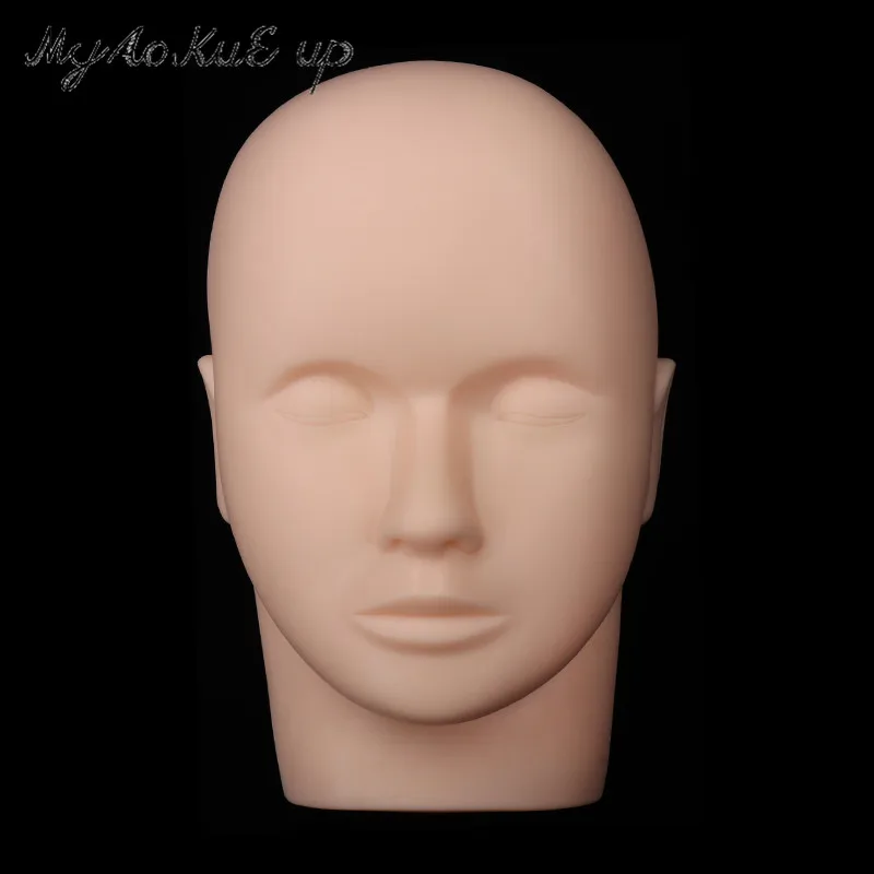 Манекен для косметологии тренировочная голова манекен массажа лица с плоской